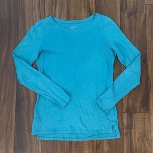 Teal Long Sleeve Tee - Size XS